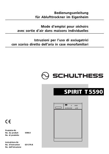 BA Spirit T 5590 631379_A.qxd - Schulthess