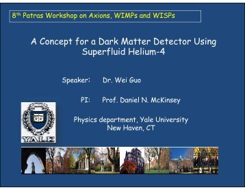 A Concept for a Dark Matter Detector Using Superfluid Helium-‐4