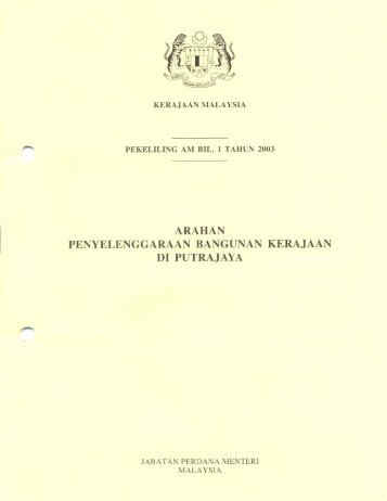 SKOP/ SPESIFIKASI KERJA PENYELENGGARAAN BANGUNAN