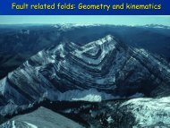 Fault related folds: Geometry and kinematics