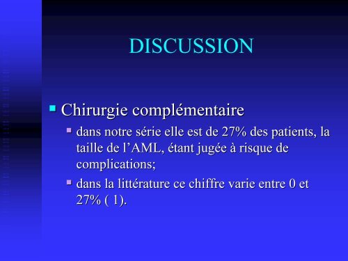 apport de l'embolisation dans le traitement des angiomyolipomes ...