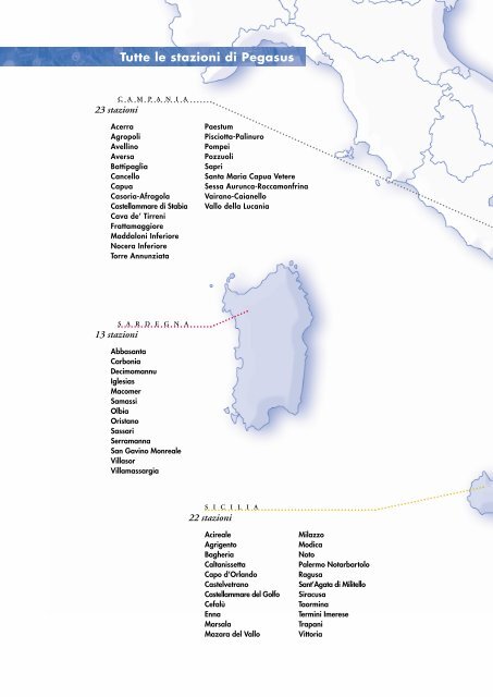 Pegasus. Le stazioni del Mezzogiorno si aprono alle cittÃ  - Trenitalia