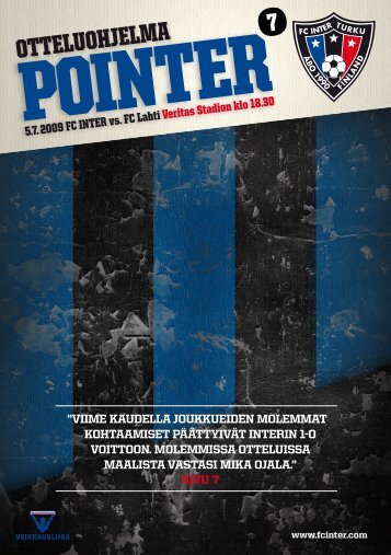 Pointer 7/09 - FC Inter
