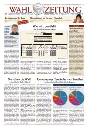 Wahlzeitung 2009 - Landeszentrale fÃ¼r politische Bildung ...