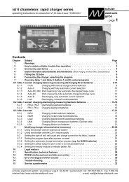 isl 6 chameleon: rapid charger series - Schulze Elektronik GmbH