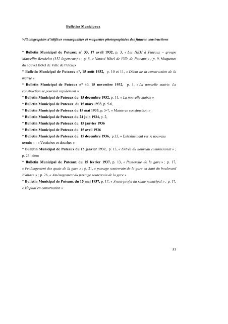 Plan Local d'Urbanisme (PLU) de la Ville de Puteaux LE DIAGNOSTIC