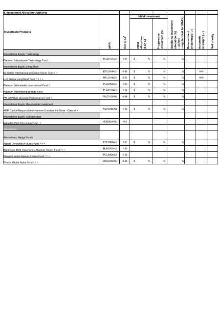 Portfoliofocus - Premium Retirement Service Investment ... - MLC