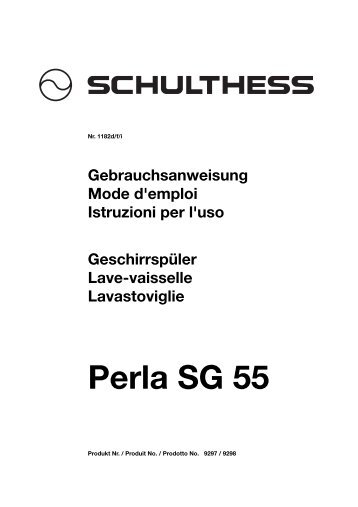 Perla SG 55 - Schulthess