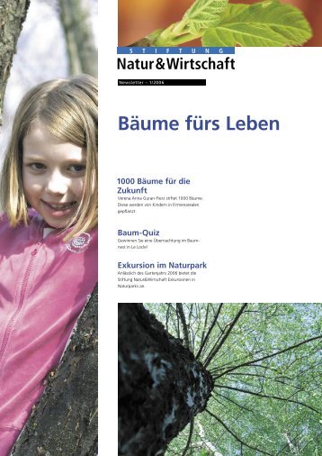 Newsletter 1-2006 - Natur & Wirtschaft