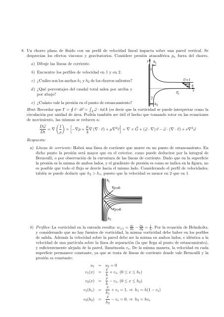 Algunos ejercicios resueltos