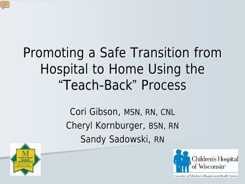 Teach-Back - UW Family Medicine