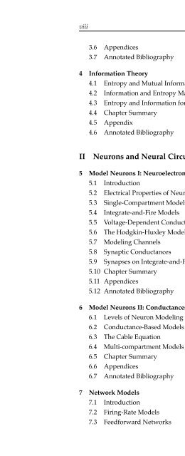 Theoretical Neuroscience