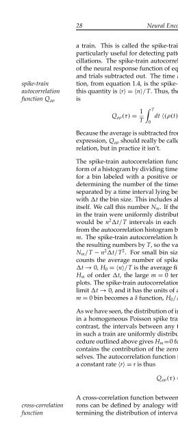 Theoretical Neuroscience