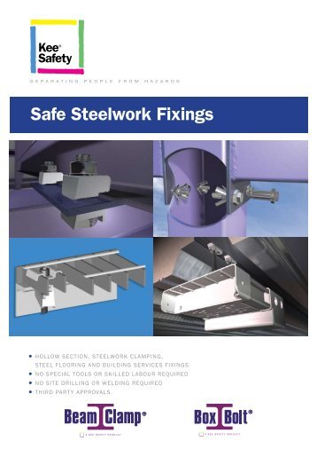 Safe Steelwork Fixings - F R Scott Ltd