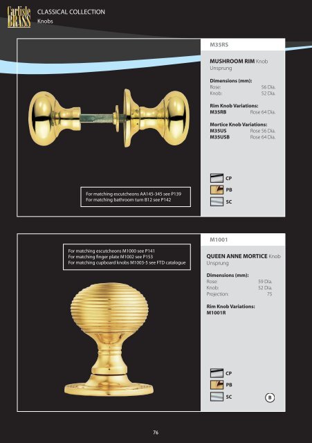 Carlisle Brass - F R Scott Ltd