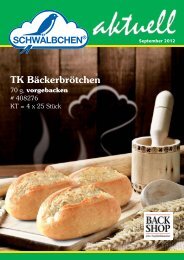 Tiefkühlkost - SCHWÄLBCHEN Frischdienst