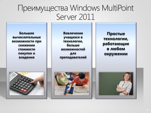 Windows MultiPoint Server 2011 Standard Windows MultiPoint ...