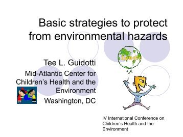Basic strategies to protect from environmental hazards - Inches