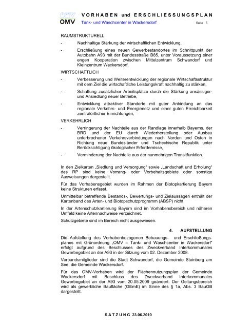 Begründung Satzung (pdf 79 kb) - Stadt Schwandorf