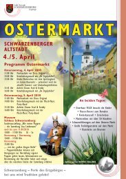 OSTERMARKT - Schwarzenberg