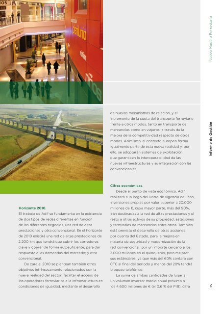 Memoria Económica 2007 (PDF) - Adif