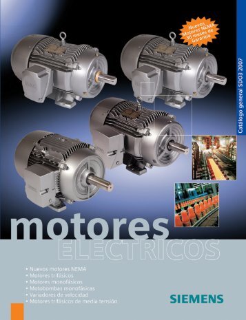 Motores trifÃ¡sicos - Industria de Siemens