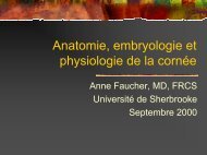 Anatomie, embryologie et physiologie de la cornÃ©e - Bbarthelemy.com