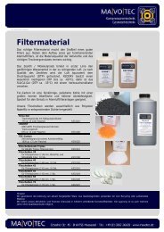 Filtermaterial - MaVoTec