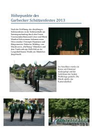 Garbecker SchÃ¼tzenfest 2013