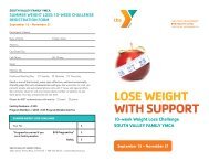 10-week Weight Loss Challenge - YMCA of Silicon Valley