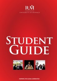 IUM student guide - Educouturier