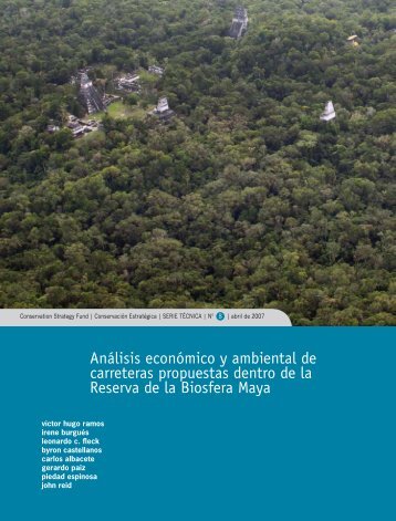 Análisis económico y ambiental de carreteras propuestas dentro de ...