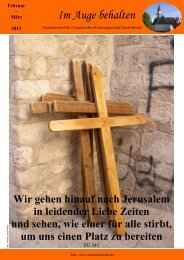Im Auge behalten Februar - Maintal-kirche.de