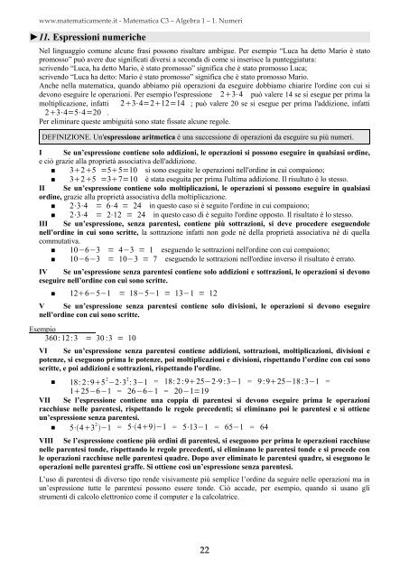 1. NUMERI - shop - Matematicamente.it