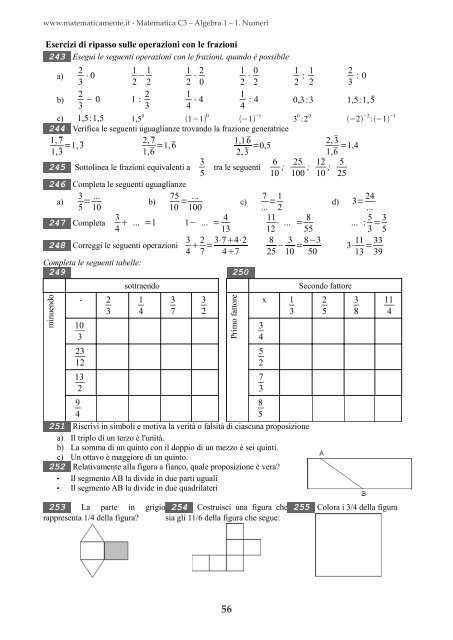 1. NUMERI - shop - Matematicamente.it