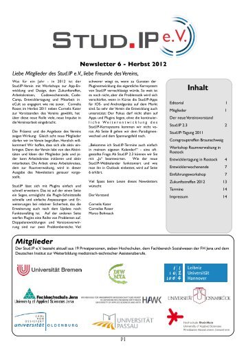 Ausgabe 2012 - Stud.IP