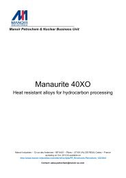 Manaurite 40XO - Manoir Industries
