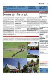 reformiert. Juli 2012 - Kirchgemeinde Rüeggisberg