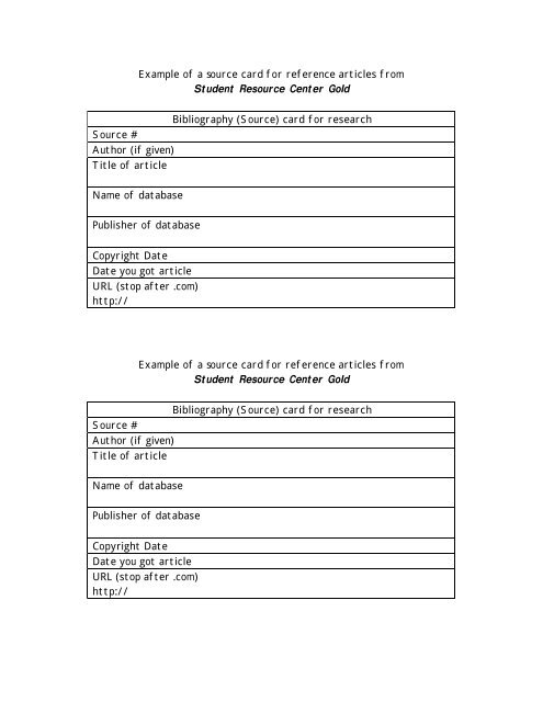 source card formats source cards