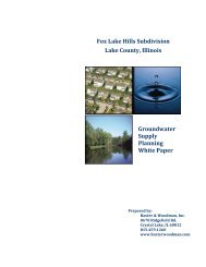 Groundwater Study/White Paper - Lake County Illinois