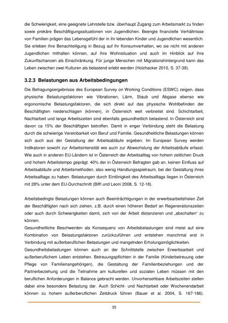 Gesundes Ottakring Analysebericht - Wiener GesundheitsfÃ¶rderung