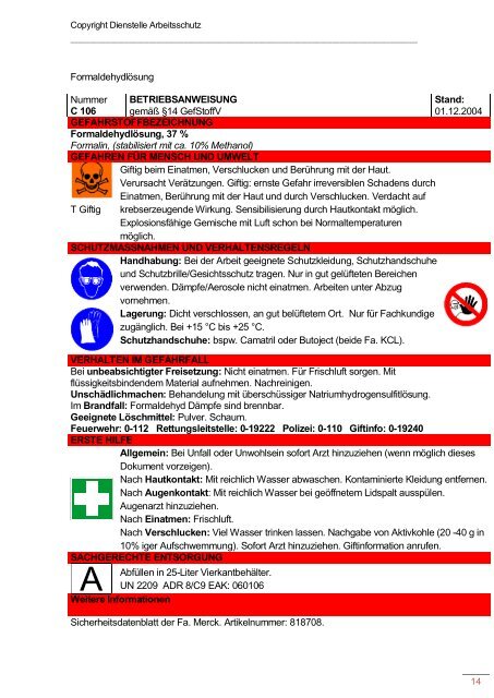 GP-Skript für WS 2013/2014 (pdf) - in der Biochemie