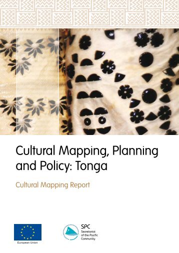 Cultural Mapping, Planning and Policy: Tonga - Secretariat of the ...