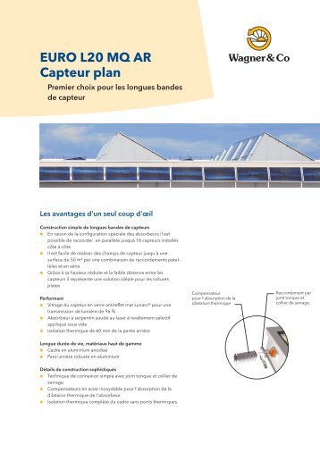 EURO L20 MQ AR Capteur plan