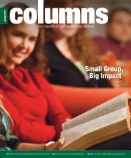 Small Group, Big Impact - Southern Adventist University