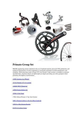 Primato Group Set - Pro Bike Center