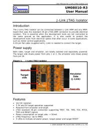 UM08010-R3 User Manual - SEGGER Microcontroller