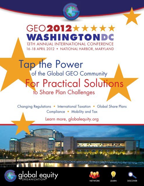 Tap the Power For Practical Solutions - GEO