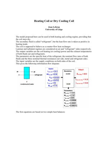 Heating Coil or Dry Cooling Coil - Commissioning-hvac.org