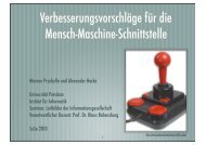 VerbesserungsvorschlÃƒÂ¤ge fÃƒÂ¼r die Mensch-Maschine ... - TU Berlin